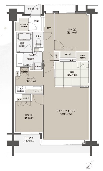 間取図