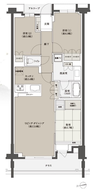 間取図